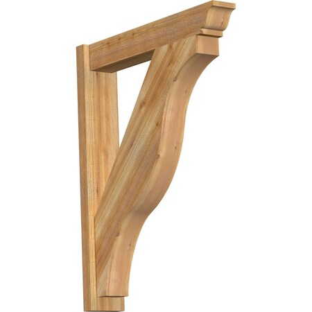 Ekena Millwork Funston Traditional Rough Sawn Outlooker, Western Red Cedar, 6"W x 32"D x 40"H OUT06X32X40FST01RWR